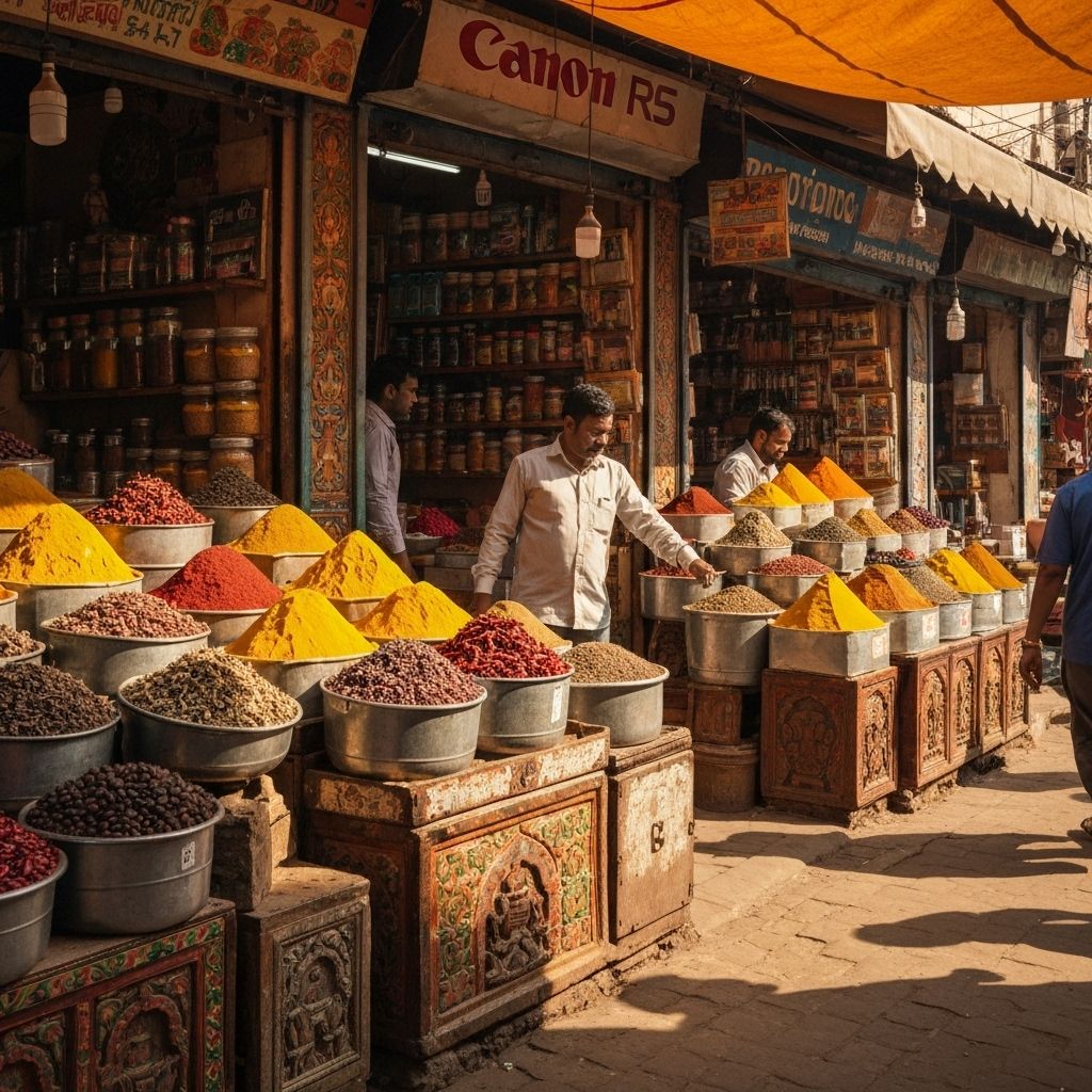 Indian spices and products